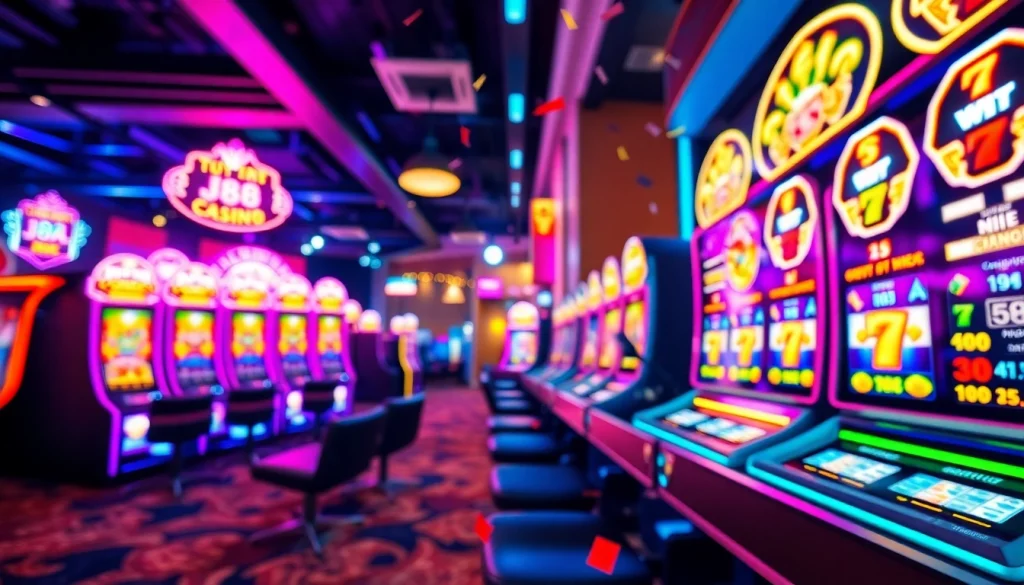 Explore the exhilarating world of j88 nổ hũ, showcasing vibrant slot games and excitement.